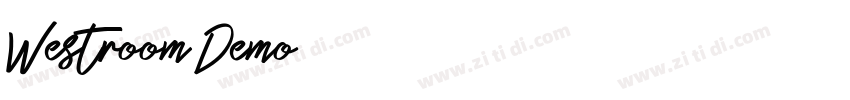 Westroom Demo字体转换